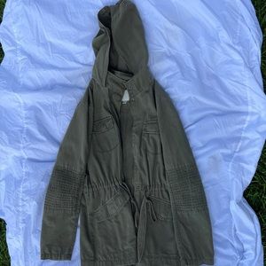 Army green jacket